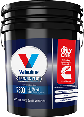 V.876147 Huile Valvoline Prenium Blue 7800 Plus 15w40 / 5 gallons
