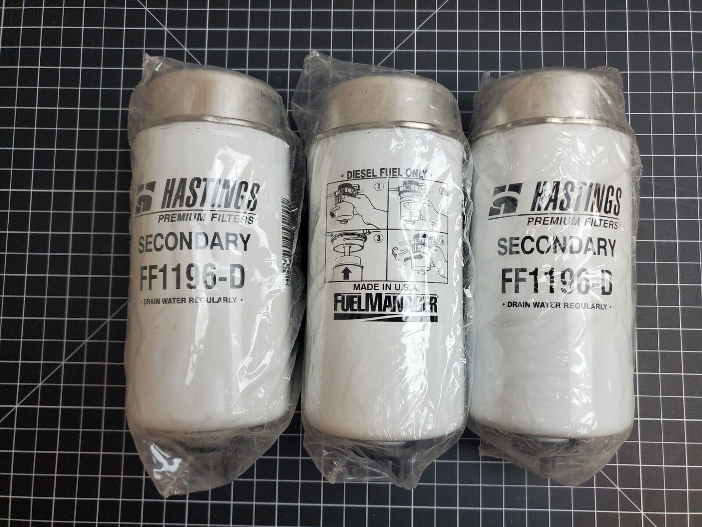 Fuel Filter Secondary Hasting FF1196-D