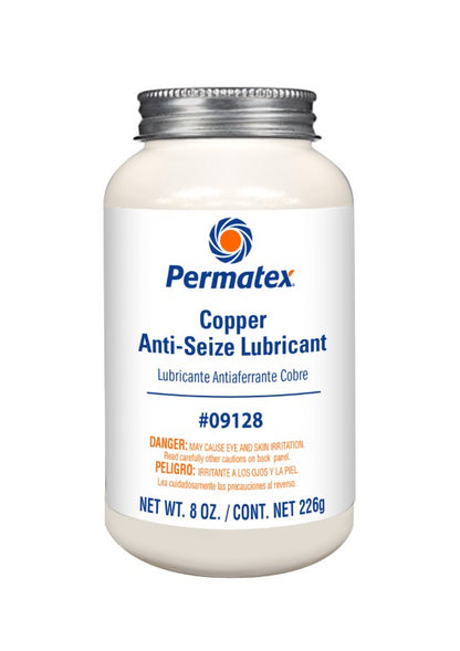 PERMATEX COPPER ANTI-SEIZE LUBRICANT, 8 OZ 09128