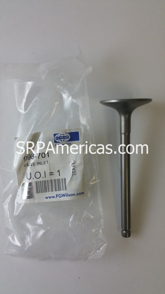 998-701 Inlet Valve FG Wilson