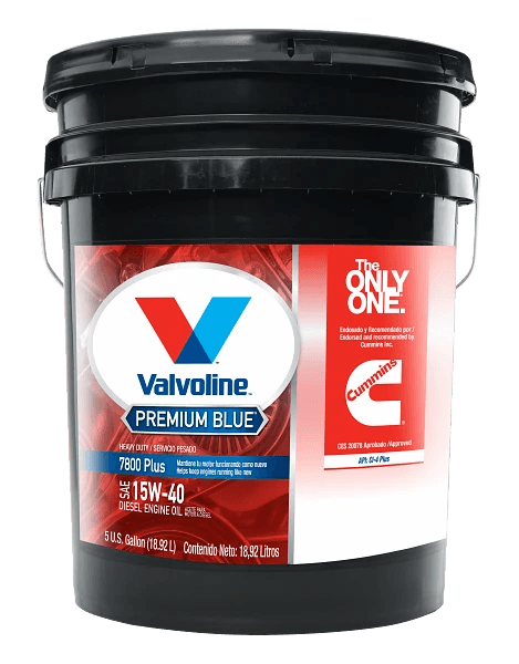 Huile Valvoline Prenium Blue 7800 Plus 15w40 / 5 gallons V.876147